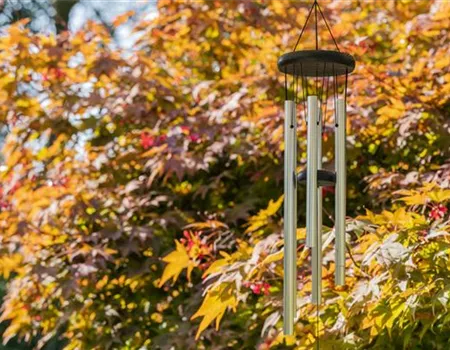 Der Klanggarten: Windspiel, und Co. sorgen für Erholung